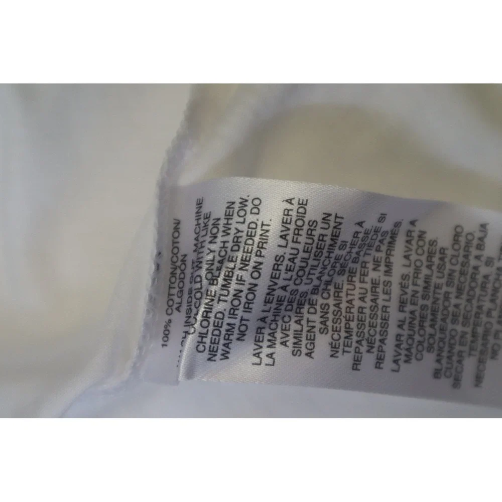 Adidas Big‎ Girls Waist Length Sleeveless Tank Top - White with Red - Size XL 16